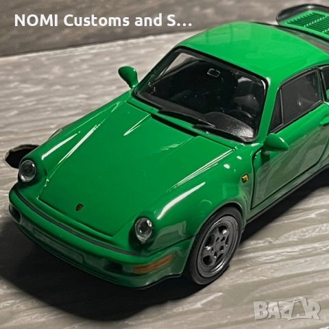 Porsche 911 Turbo умален модел , снимка 5 - Коли, камиони, мотори, писти - 52516332