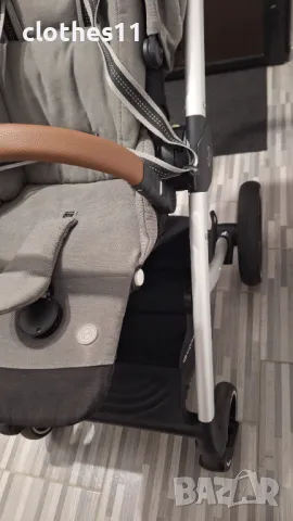 Бебешка количка Cybex Balios S Lux + зимен кош Cot S, снимка 7 - Детски колички - 47555583