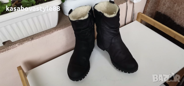 Ботуши Softwalk 37 н. Естествена кожа , снимка 3 - Дамски ботуши - 52377898