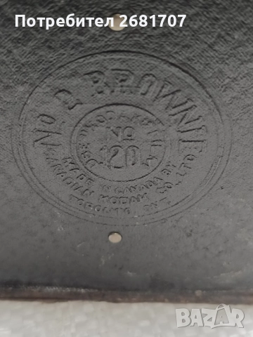 фотоапарат Kodak 2-A model C Brownie Box, снимка 4 - Фотоапарати - 52458811