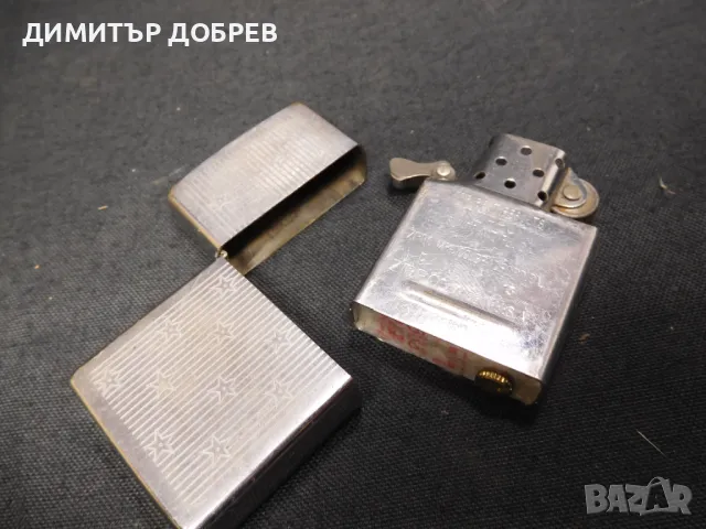 ОРИГИНАЛНА БЕНЗИНОВА ЗАПАЛКА ZIPPO C 12, снимка 7 - Колекции - 49432157