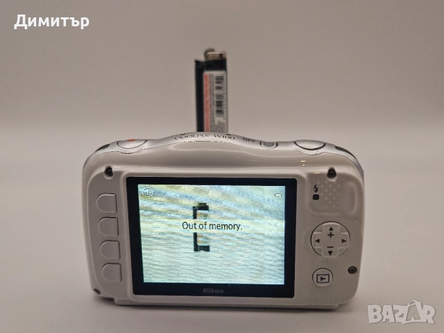 Nikon Coolpix w100 waterproof дигитална фото камера с батерия водоустойчива, снимка 5 - Камери - 52047273