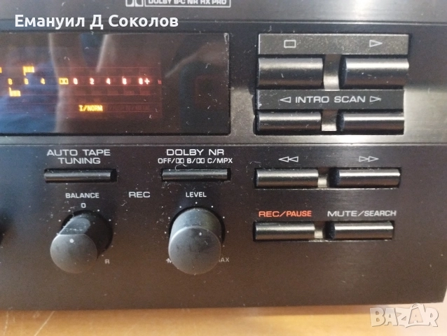 YAMAHA KX-393 стерео касетъчен дек гр, снимка 4 - Декове - 52848215