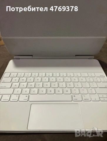 Клавиатура кейс за iPad Pro 12.9 + Apple pencil 2nd gen + 4 накрайника, снимка 3 - Таблети - 54138229