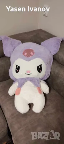 Hello Kitty Kuromi Плюшена играчка, Кити Куроми плюшени играчки 80см., снимка 1 - Плюшени играчки - 49116839
