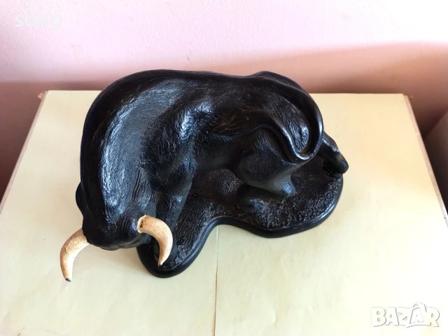 Много Рядка Испанска Колекционерска Фигура-Бик, снимка 3 - Колекции - 51156500