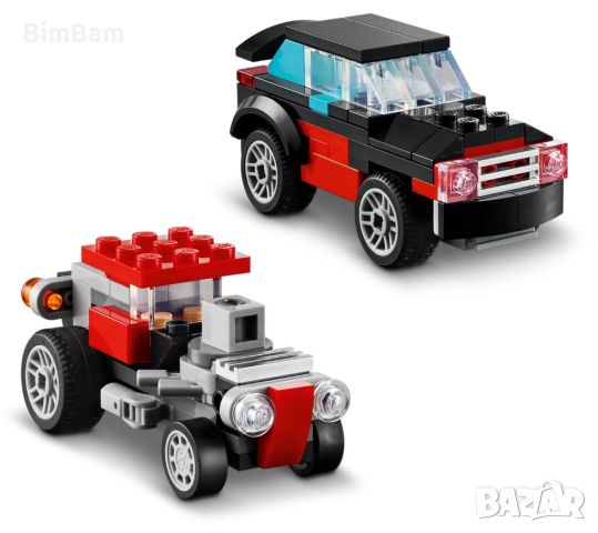 Конструктор LEGO®Creator 31146 - Камион с с платформа и хеликоптер 3 in 1 / 270 части, снимка 5 - Конструктори - 45808293