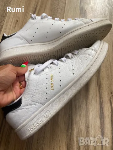 Оригинални кожени кецове adidas Stan Smith! 43 н, снимка 6 - Кецове - 46826045