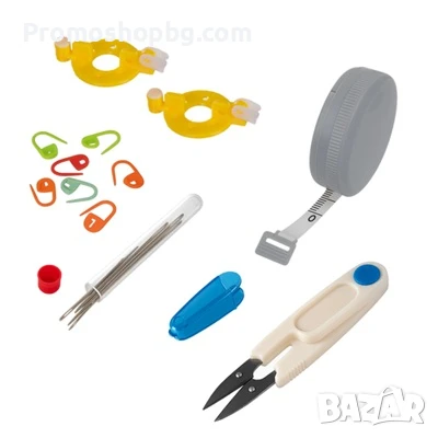 Комплект за плетене на една кука Maaleo, 58 части, прежда, куки, аксесоари за плетене, снимка 9 - Други стоки за дома - 50868356