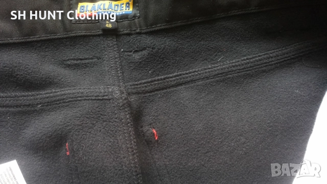 BLAKLADER 1500 CRAFTSMAN Softshell Winter Trouser размер 48 / M зимен работен панталон W4-356, снимка 14 - Панталони - 52111523