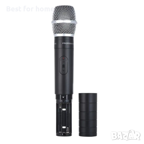 Комплект професионални безжични микрофони AMMOON AM 268, снимка 12 - Микрофони - 44942976