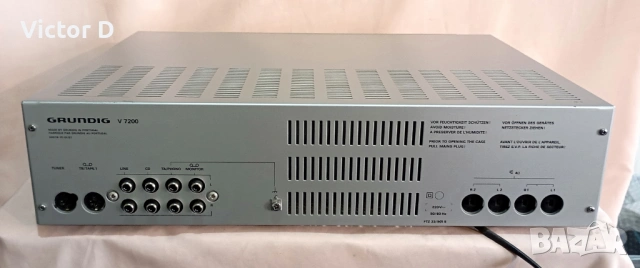 GRUNDIG V 7200 - Усилвател транзисторен , снимка 10 - Ресийвъри, усилватели, смесителни пултове - 54067846