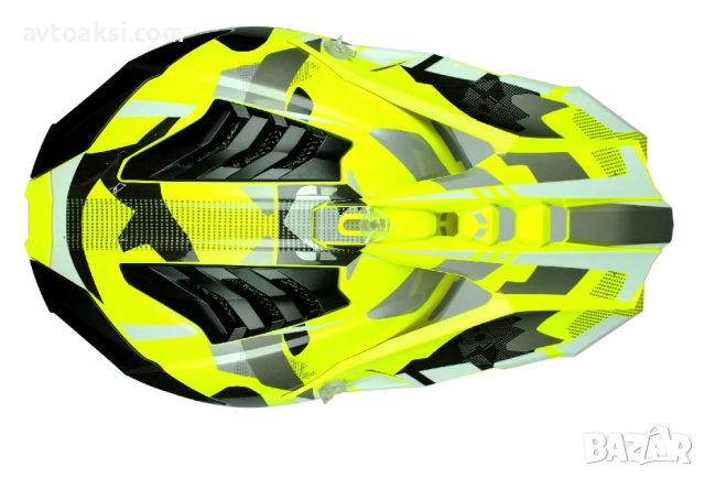 Каска Крос Мотор/Скутер/Бъги/Вело/АТВ -195-1, снимка 4 - Аксесоари и консумативи - 52895805