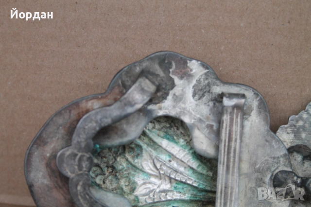 Сребърна възрожденска пафта, снимка 9 - Антикварни и старинни предмети - 53862912