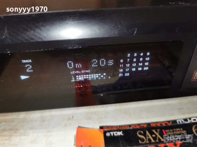 SONY MDS-JE510 MINIDISC DECK-ВНОС SWISS 2012251803, снимка 8 - Декове - 52859305