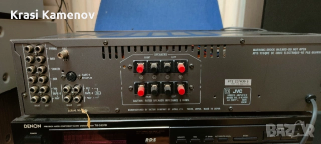 JVC A-K300  стерео интегриран усилвател, снимка 4 - Ресийвъри, усилватели, смесителни пултове - 53273485