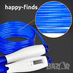 Въже за скачане с електронен дисплей , снимка 5 - Фитнес уреди - 51530479