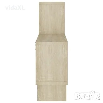 vidaXL Стенен рафт във форма на кола, дъб сонома, 82x15x51 см(SKU:807253), снимка 4 - Други - 49248825