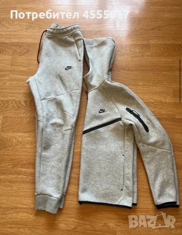 Nike Tech Fleece women gray xs, снимка 4 - Спортни екипи - 53995240