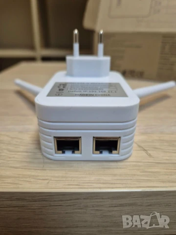 Wi-Fi ретранслатор с функция рутер , усилвател на покритие на интернет, снимка 3 - Рутери - 50795370