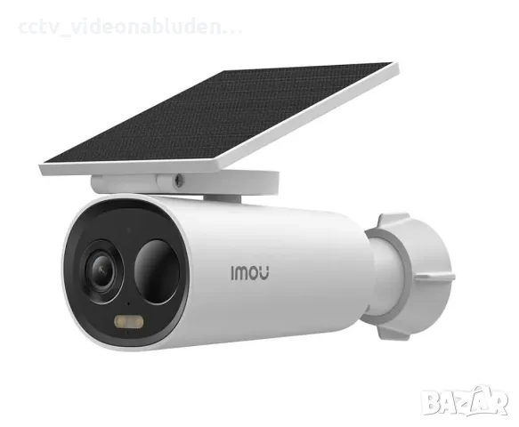 Соларна Безжична Wi-Fi камера за външно видеонаблюдение Imou с Вграден микрофон и високоговорител
