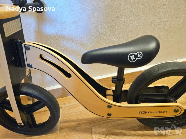 Колело за баланс KinderKraft UNIQ Natural, снимка 6 - Детски велосипеди, триколки и коли - 52699428