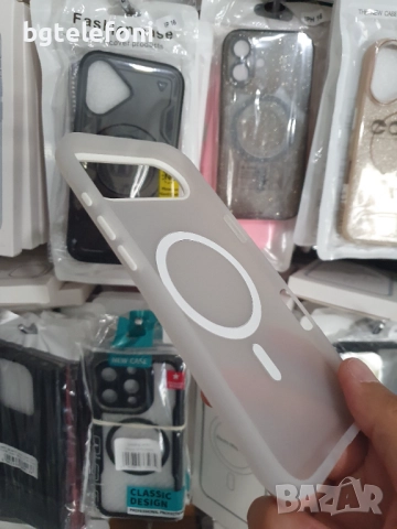 iPhone 17, Air ,17 Pro ,17 Pro Max  Magsafe Case Matt, снимка 13 - Калъфи, кейсове - 51726574