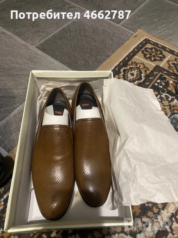 Terra-Чисто нови кожени мъжки обувки 42 номер, снимка 6 - Официални обувки - 52587435