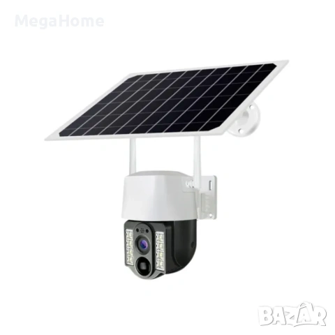 Автономна Соларна 4G Камера V380Pro за наблюдение, WIFI, HD, SIM, снимка 5 - IP камери - 53241977