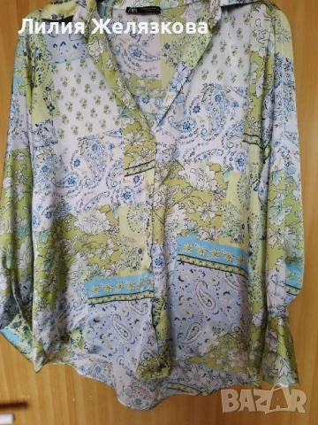 Дамска риза ,Зара, снимка 3 - Ризи - 54118291