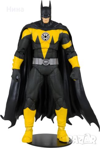 Екшън фигура McFarlane DC Comics: Multiverse - Batman (Sinestro Corps)(Gold Label), 18 cm, снимка 6 - Колекции - 45163774