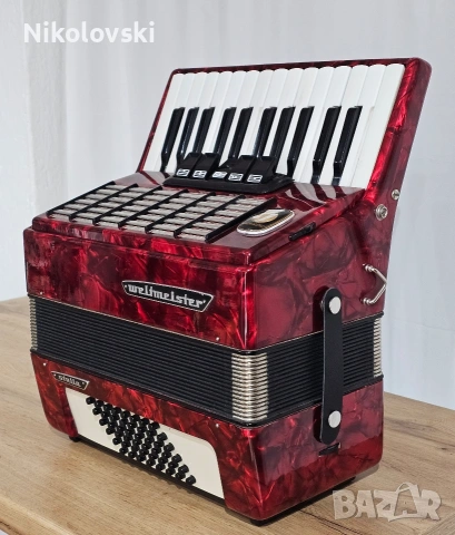 Акордеон Weltmeister Stella , снимка 5 - Акордеони - 53689944