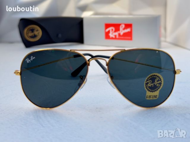 Ray-Ban RB3025 висок клас унисекс слънчеви очила Рей-Бан дамски мъжки минерално стъкло, снимка 2 - Слънчеви и диоптрични очила - 45313014