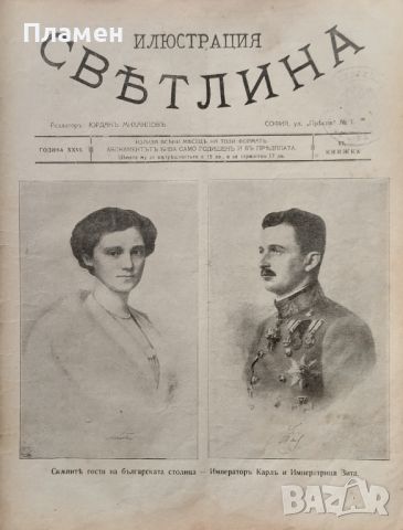 Илюстрация ''Светлина''. Кн. 1, 2, 4-5, 6, 7-8 / 1918, снимка 10 - Антикварни и старинни предмети - 46098780