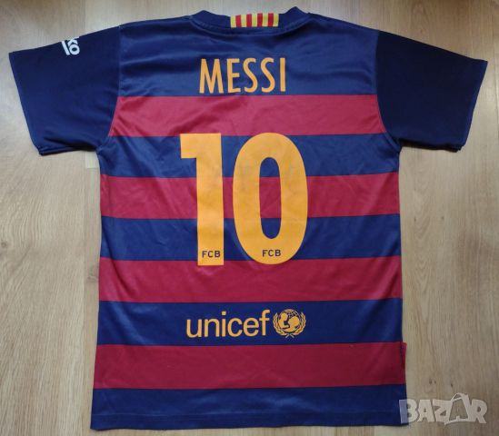 MESSI / Barcelona - детска футболна тениска Барселона за 146см.