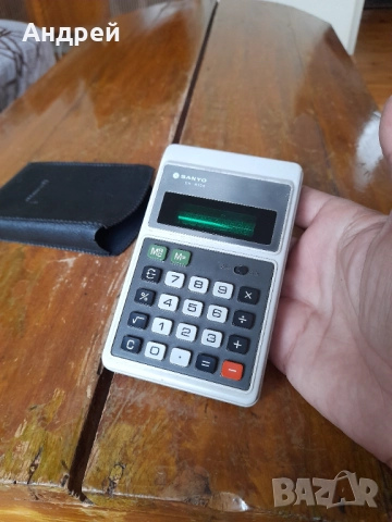 Стар калкулатор Sanyo CX-8136, снимка 3 - Други ценни предмети - 51682055