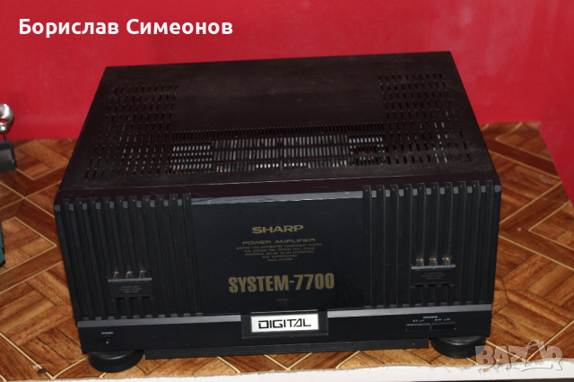 Sharp System-7700, снимка 5 - Ресийвъри, усилватели, смесителни пултове - 45059105