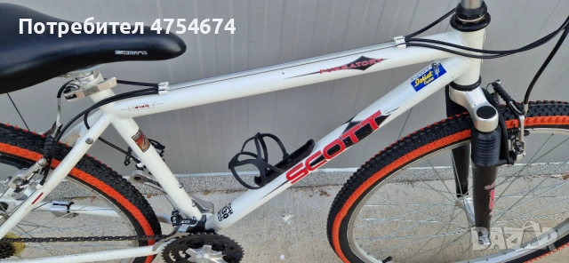 Хром-молибденов велосипед SCOTT колело 26", снимка 4 - Велосипеди - 53784247