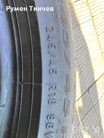 4 бр летни гуми 245-45-18, снимка 5 - Гуми и джанти - 53164224