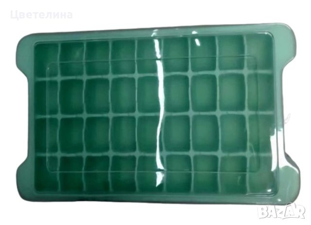 Силиконова форма за кубчета лед с прозрачен капак, снимка 6 - Форми - 46381805