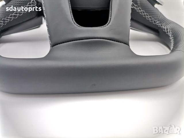 Нов OE Черен Кожен Спортен Волан с Лопатки Audi A3 S3 RS 8Y0419091Q Д, снимка 11 - Части - 45401450