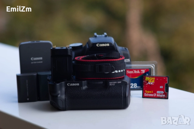 Фотоапарат Canon 350D, снимка 5 - Фотоапарати - 52166517