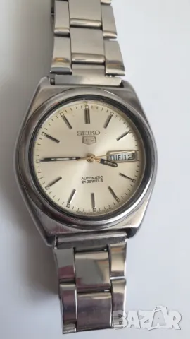 Мъжки часовник Seiko 5 Automatic, снимка 2 - Антикварни и старинни предмети - 47437481