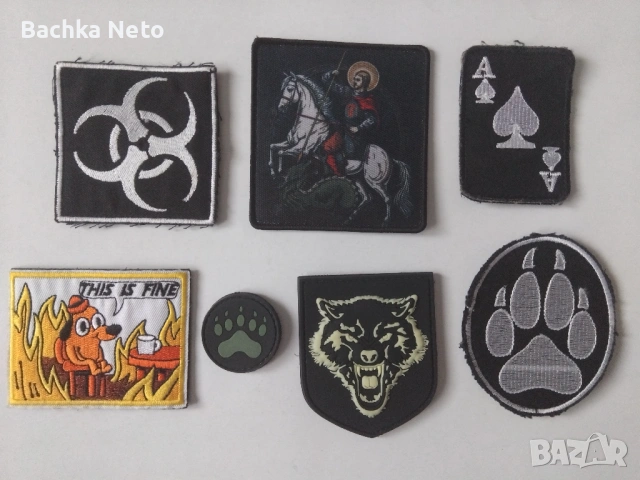 Разнообразие от множество велкро патчове/емблеми , снимка 2 - Други - 54239755