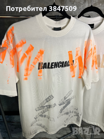 Balenciaga:Тениска, снимка 1 - Тениски - 45009544