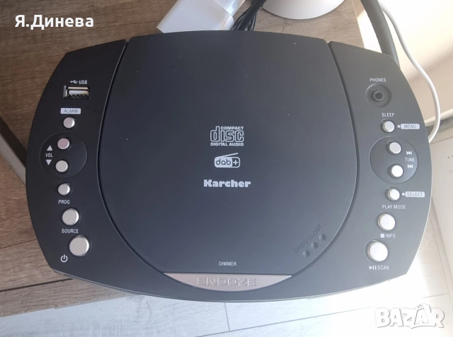 Радио-касетофон Karcher, снимка 4 - Радиокасетофони, транзистори - 54183276