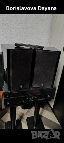 Аудио Ресивър + тонколони Yamaha , снимка 6 - Ресийвъри, усилватели, смесителни пултове - 53940015