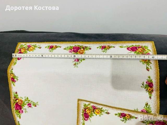 ROYAL ALERT красиви текстилни салфетки от Англия, снимка 8 - Антикварни и старинни предмети - 53865086