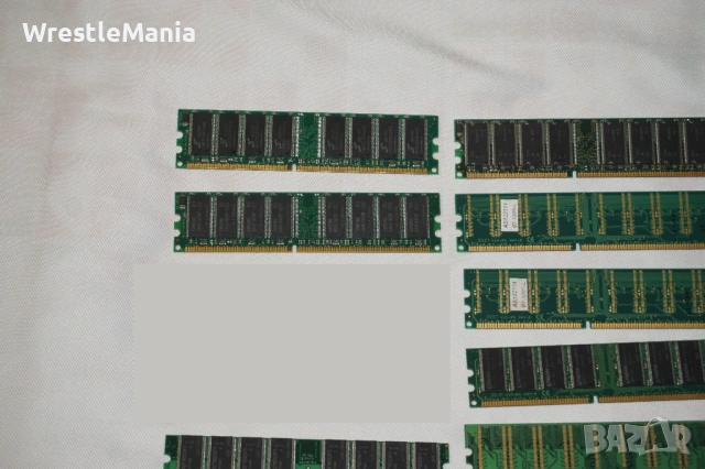 11 DDR RAM ПАМЕТ Kingston/ADATA/PQI/Nanya/Infineon/VDATA Тествана и Работеща за Настолен Компютър, снимка 10 - RAM памет - 51956230