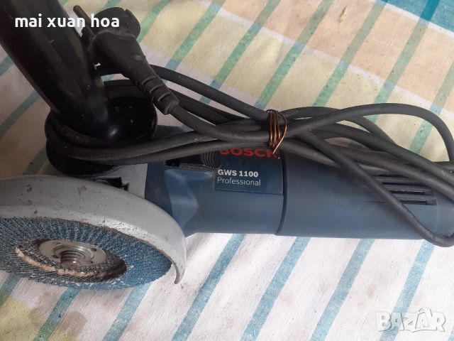 ъглошлайф BOSCH Professional GWS 1100, снимка 2 - Други инструменти - 46187703